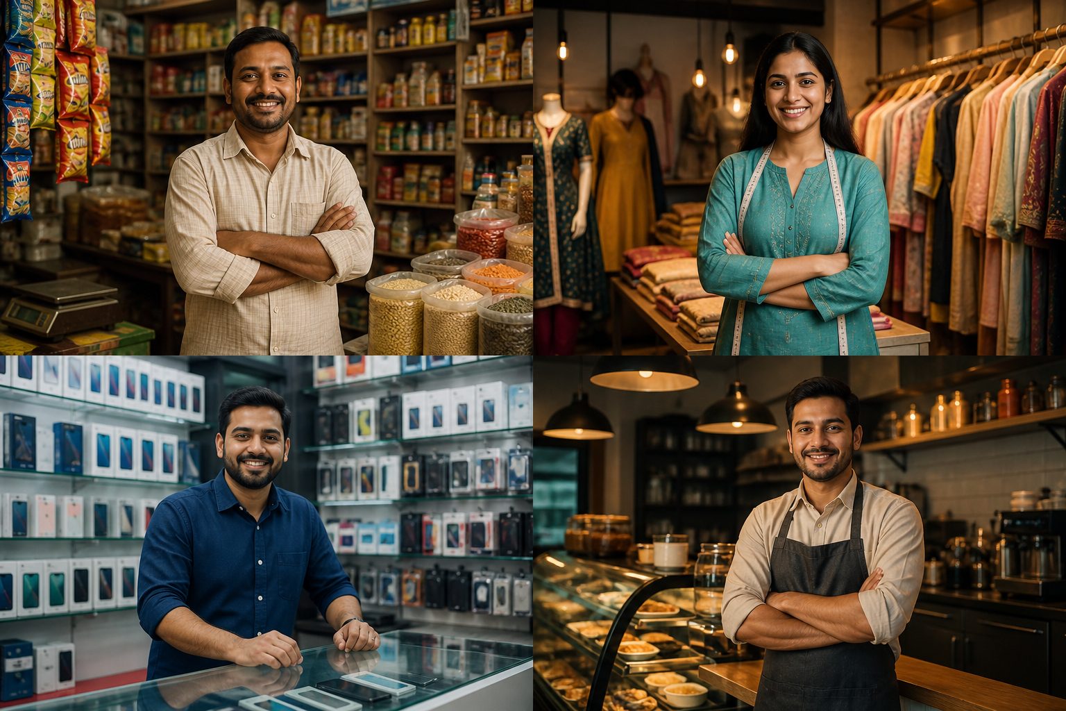 Kirana, fashion, electronics and cafe stores on IshiKart